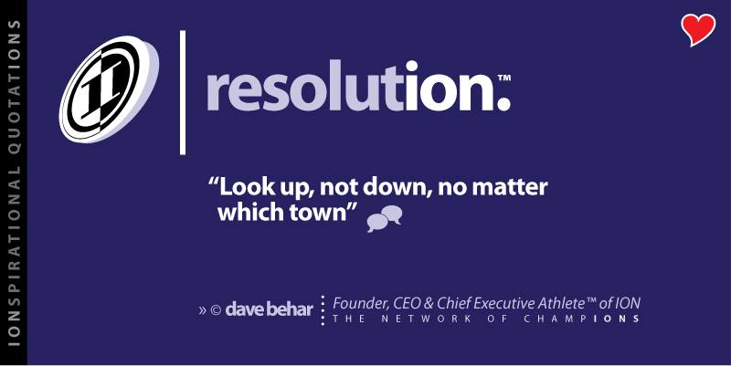 A purple background with the word resolution written in white.